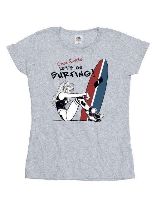 DC Comics - T-shirt LET'S GO SURFING - Kiabi