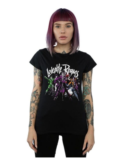 DC Comics - T-shirt LOVEABLE ROGUES - Kiabi