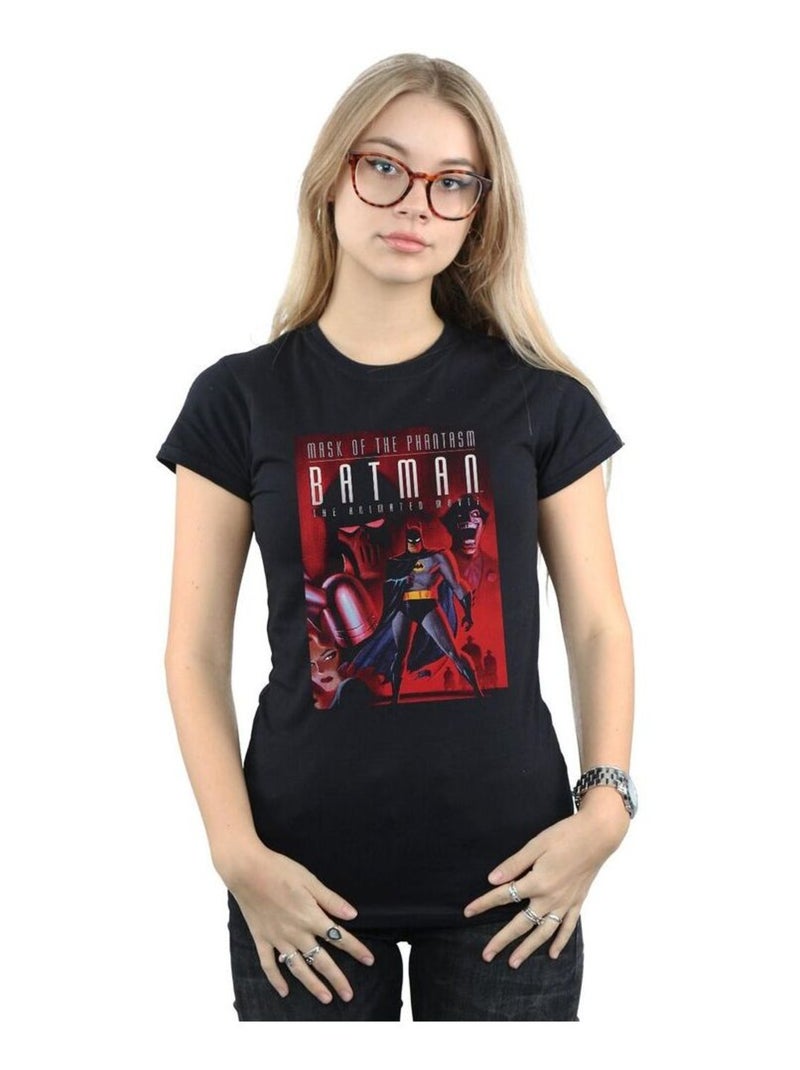 DC Comics - T-shirt MASK OF THE PHANTASM Noir - Kiabi