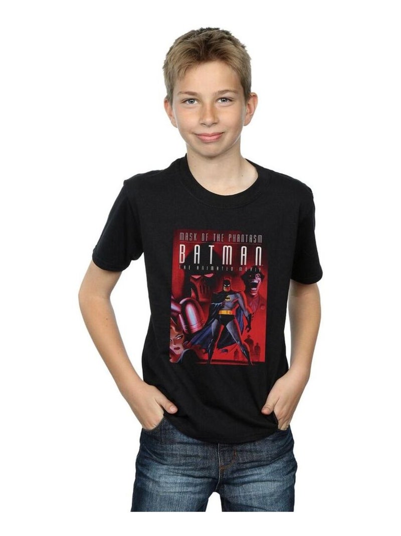 DC Comics - T-shirt MASK OF THE PHANTASM Noir - Kiabi