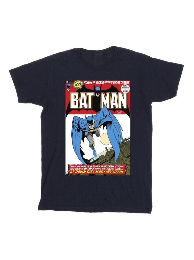 DC Comics - T-shirt motif Batman motif/style Course à pied Bleu marine - Kiabi