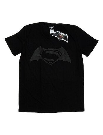 DC Comics - T-shirt motif Batman vs Superman motif/style logo imprimé