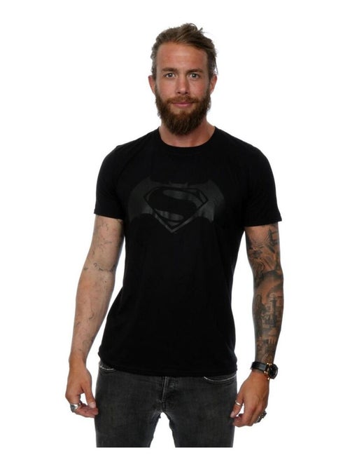 DC Comics - T-shirt motif Batman vs Superman motif/style logo imprimé - Kiabi