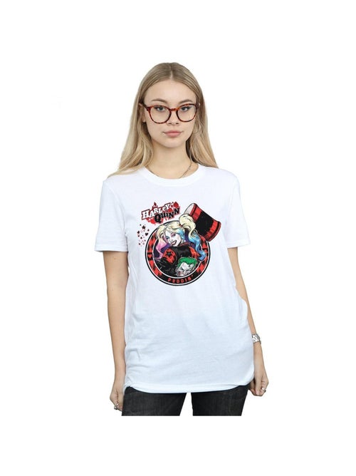 DC Comics - T-shirt motif Harley Quinn et le Joker motif/style Écusson - Kiabi DC Comics - T-shirt motif Harley Quinn et le Joker motif/style Écusson - Kiabi