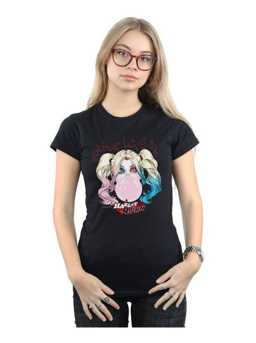 DC Comics - T-shirt motif Harley Quinn MAD LOVE - Kiabi DC Comics - T-shirt motif Harley Quinn MAD LOVE - Kiabi