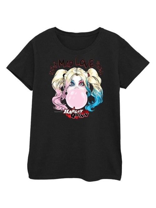 DC Comics - T-shirt motif Harley Quinn MAD LOVE - Kiabi DC Comics - T-shirt motif Harley Quinn MAD LOVE - Kiabi