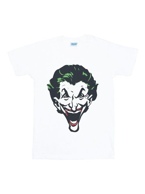 DC Comics - T-shirt motif Le Joker motif/style gros visage - Kiabi