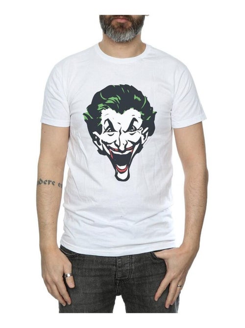 DC Comics - T-shirt motif Le Joker motif/style gros visage - Kiabi