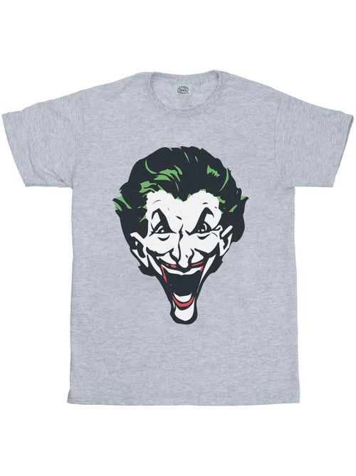 DC Comics - T-shirt motif Le Joker motif/style gros visage - Kiabi DC Comics - T-shirt motif Le Joker motif/style gros visage - Kiabi