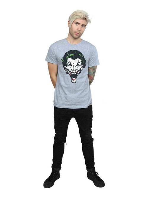 DC Comics - T-shirt motif Le Joker motif/style gros visage - Kiabi DC Comics - T-shirt motif Le Joker motif/style gros visage - Kiabi