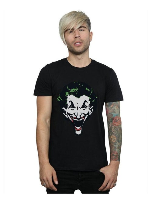 DC Comics - T-shirt motif Le Joker motif/style gros visage - Kiabi DC Comics - T-shirt motif Le Joker motif/style gros visage - Kiabi