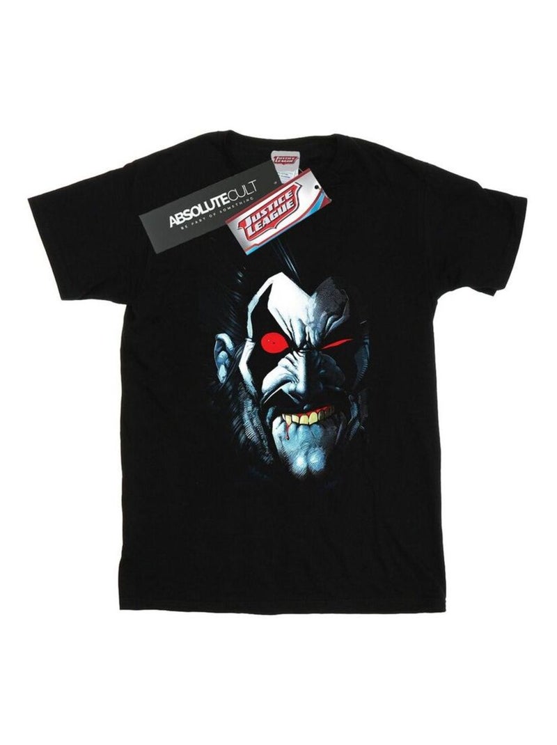DC Comics - T-shirt motif Lobo motif/style Portrait Noir - Kiabi