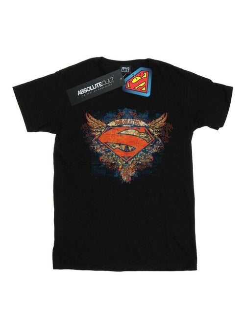 DC Comics - T-shirt motif Superman motif/style Bouclier ailé - Kiabi