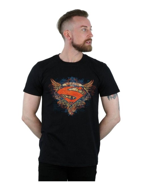 DC Comics - T-shirt motif Superman motif/style Bouclier ailé - Kiabi