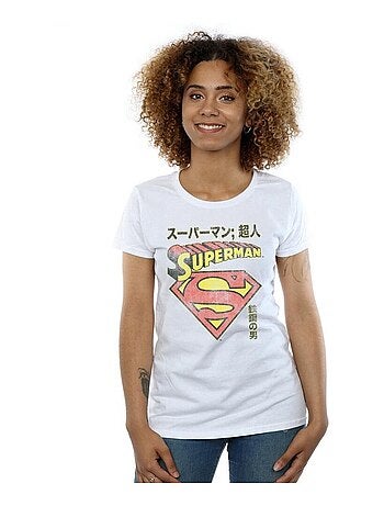 DC Comics - T-shirt motif Superman motif/style Bouclier