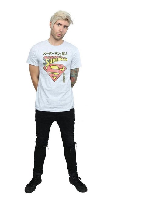 DC Comics - T-shirt motif Superman motif/style Bouclier - Kiabi