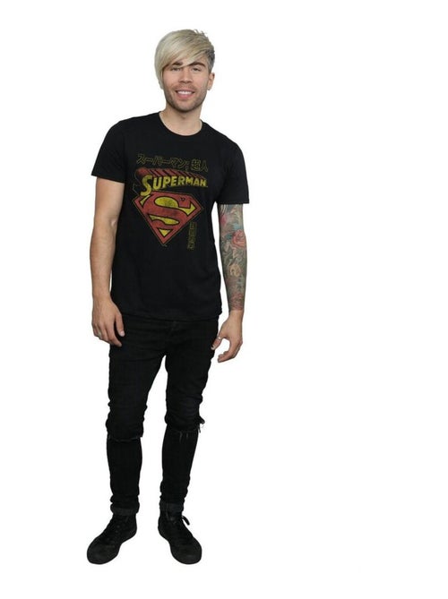 DC Comics - T-shirt motif Superman motif/style Bouclier - Kiabi