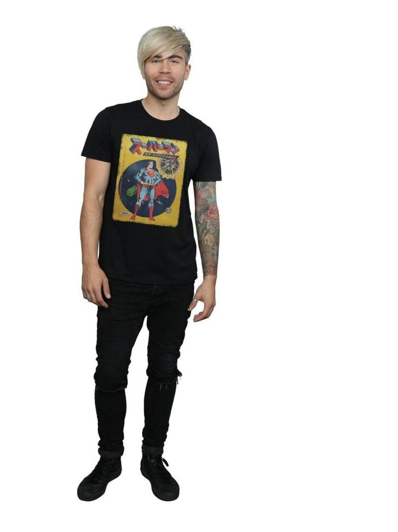 DC Comics - T-shirt motif Superman motif/style Housse Noir - Kiabi