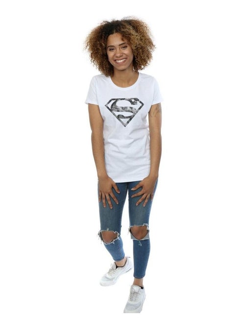 DC Comics - T-shirt motif Superman motif/style logo - Kiabi