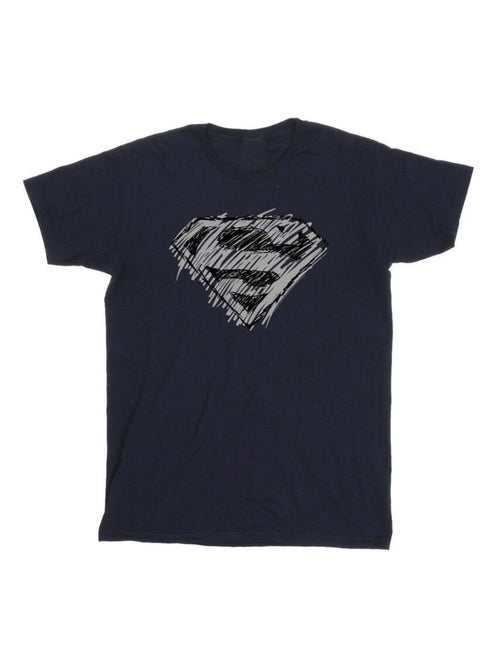 DC Comics - T-shirt motif Superman motif/style logo - Kiabi