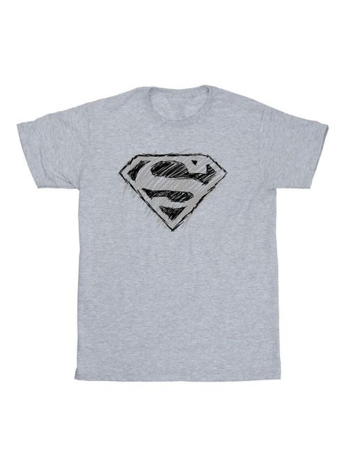 DC Comics - T-shirt motif Superman motif/style logo - Kiabi