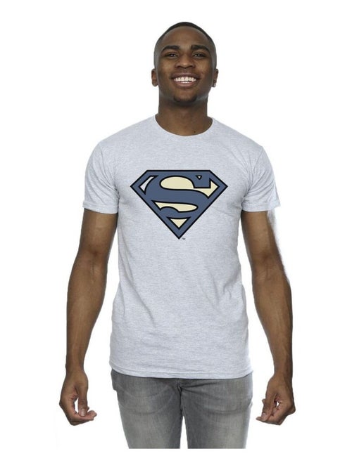 DC Comics - T-shirt motif Superman motif/style logo - Kiabi