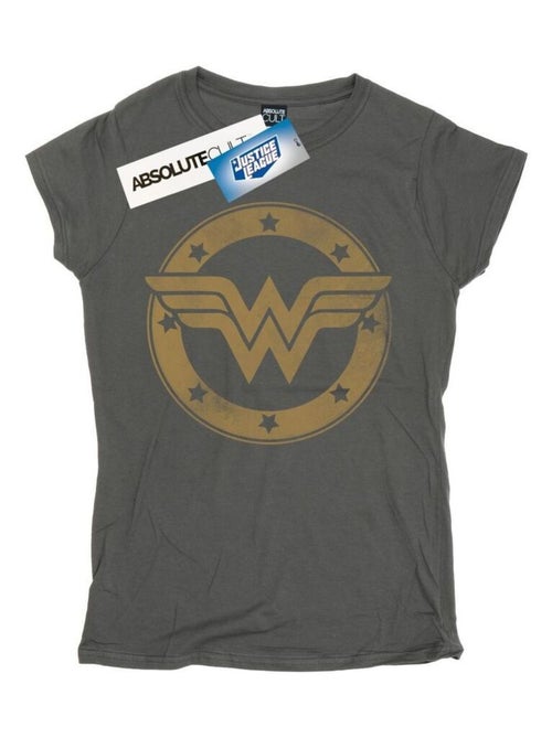 DC Comics - T-shirt motif Wonder Woman motif/style Bouclier - Kiabi DC Comics - T-shirt motif Wonder Woman motif/style Bouclier - Kiabi