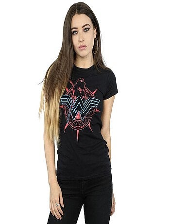DC Comics - T-shirt motif Wonder Woman motif/style Bouclier