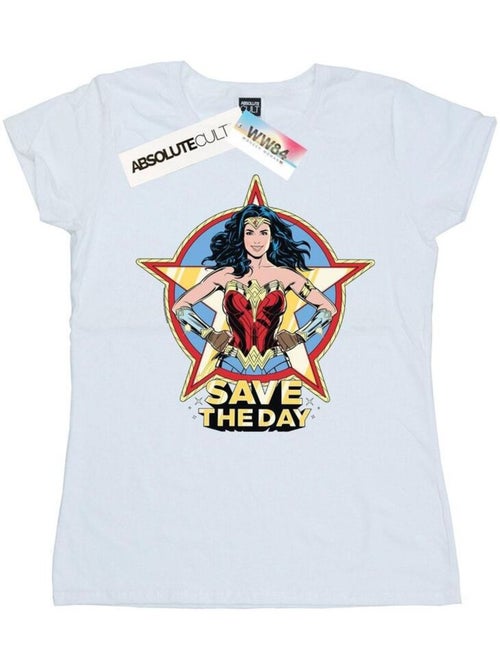 DC Comics - T-shirt motif Wonder Woman motif/style Étoile - Kiabi DC Comics - T-shirt motif Wonder Woman motif/style Étoile - Kiabi