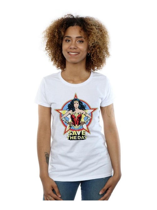 DC Comics - T-shirt motif Wonder Woman motif/style Étoile - Kiabi DC Comics - T-shirt motif Wonder Woman motif/style Étoile - Kiabi