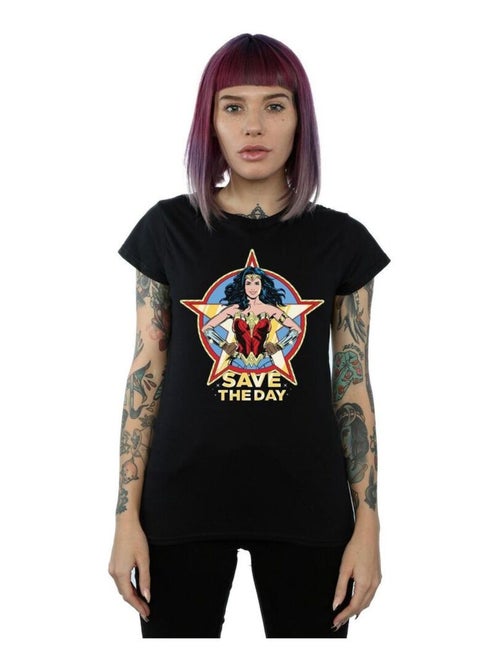 DC Comics - T-shirt motif Wonder Woman motif/style Étoile - Kiabi DC Comics - T-shirt motif Wonder Woman motif/style Étoile - Kiabi