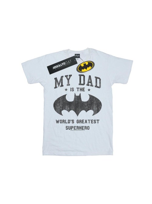 DC Comics - T-shirt MY DAD IS BATMAN - Kiabi