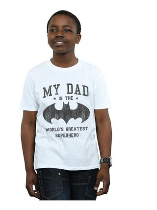 DC Comics - T-shirt MY DAD IS BATMAN
