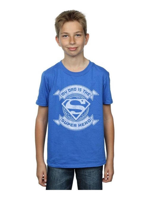 DC Comics - T-shirt MY DAD THE SUPERHERO - Kiabi
