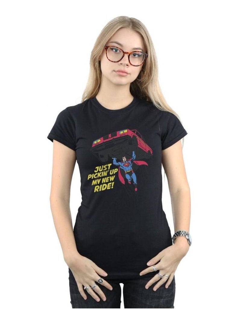 DC Comics - T-shirt NEW RIDE Noir - Kiabi
