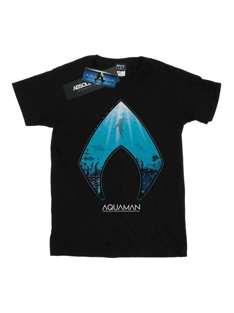 DC Comics - T-shirt Noir - Kiabi