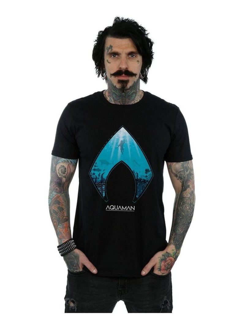 DC Comics - T-shirt Noir - Kiabi