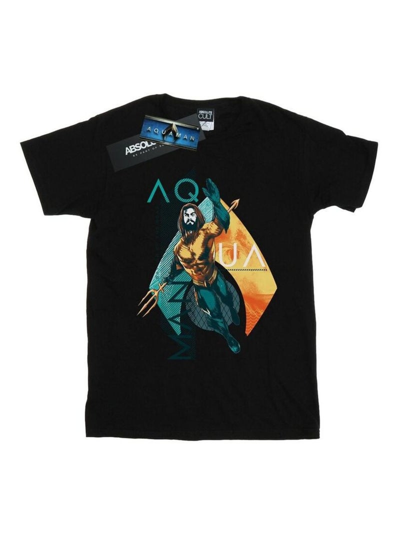 DC Comics - T-shirt Noir - Kiabi