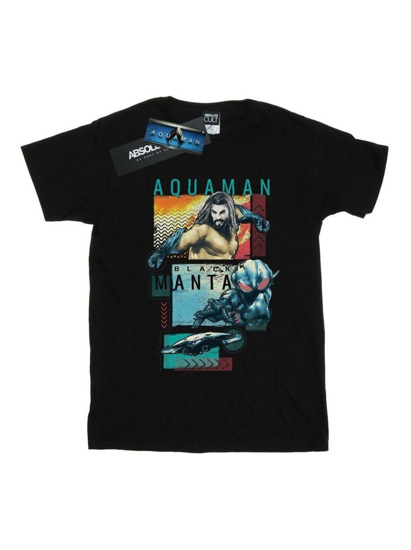 DC Comics - T-shirt Noir - Kiabi