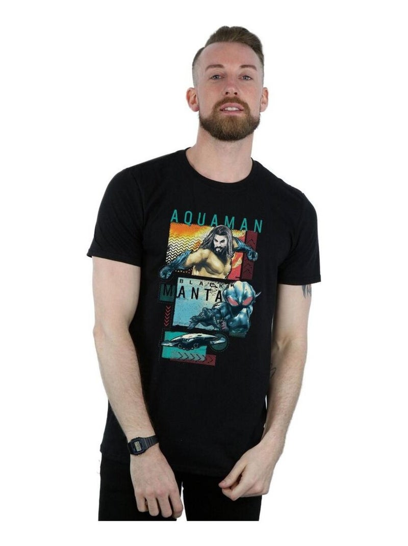 DC Comics - T-shirt Noir - Kiabi