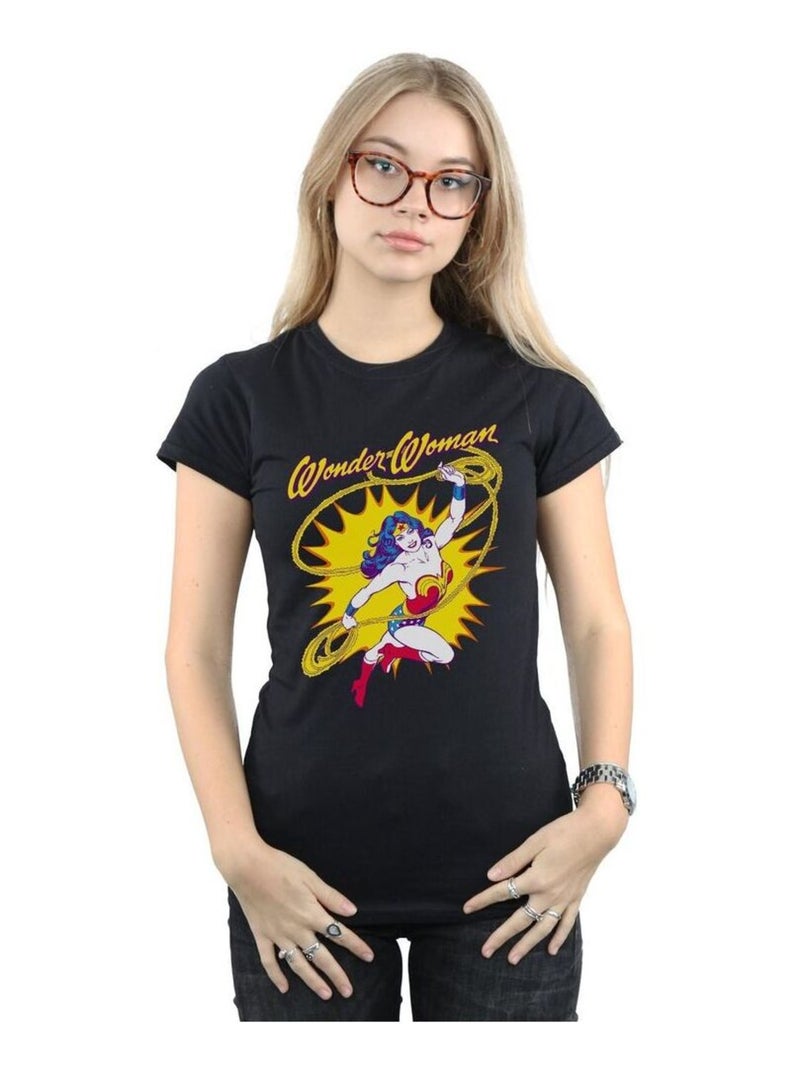 DC Comics - T-shirt Noir - Kiabi