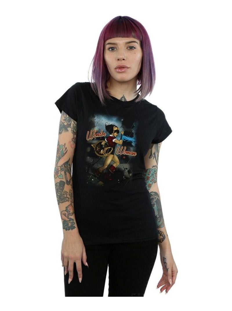 DC Comics - T-shirt Noir - Kiabi