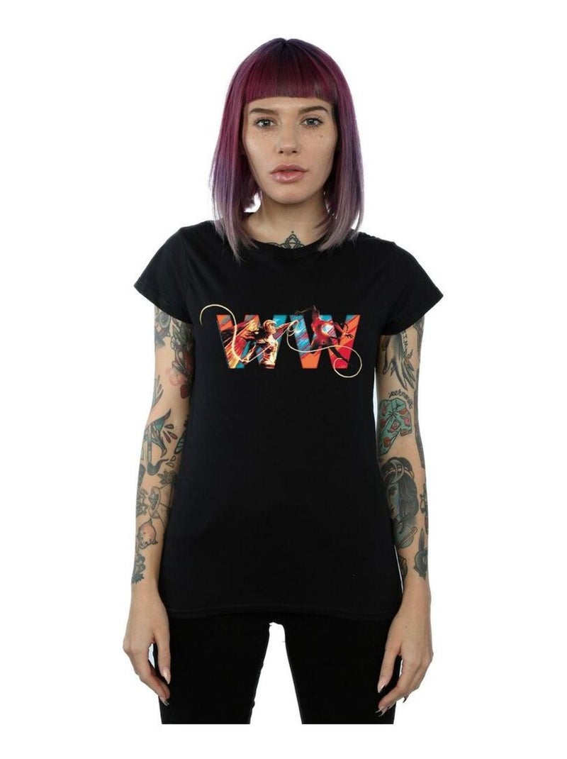 DC Comics - T-shirt Noir - Kiabi