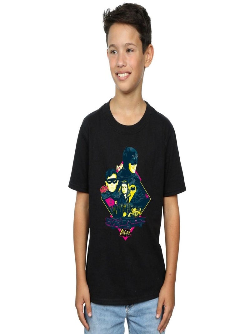 DC Comics - T-shirt Noir - Kiabi