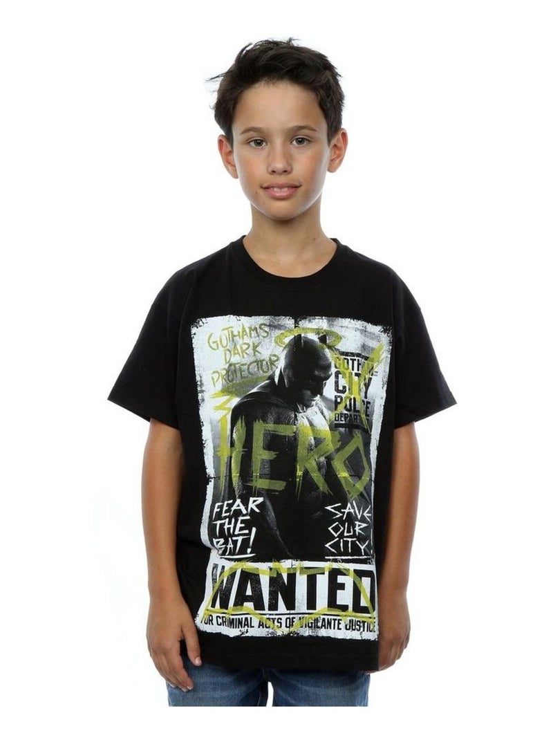 DC Comics - T-shirt Noir - Kiabi