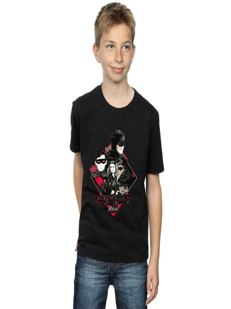 DC Comics - T-shirt Noir - Kiabi