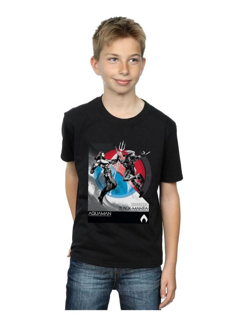 DC Comics - T-shirt Noir - Kiabi