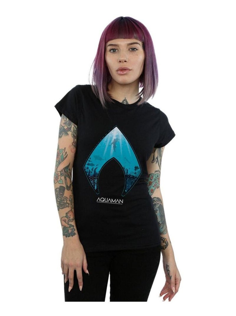 DC Comics - T-shirt Noir - Kiabi