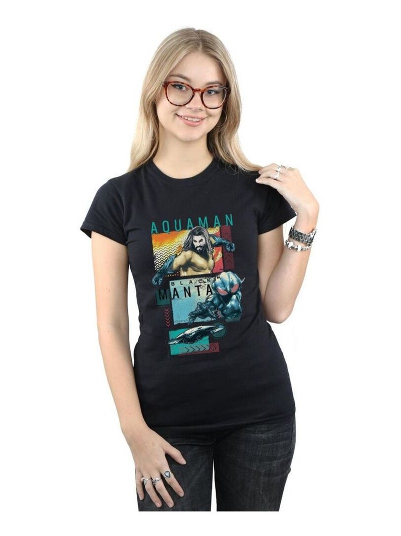 DC Comics - T-shirt Noir - Kiabi