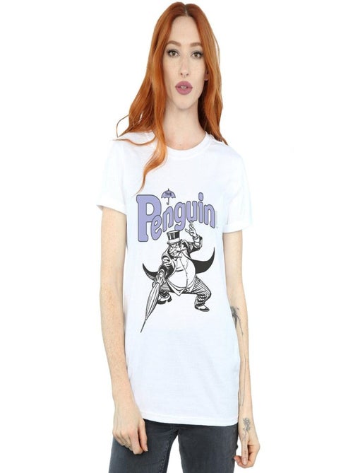 DC Comics - T-shirt PENGUIN MONO ACTION POSE - Kiabi